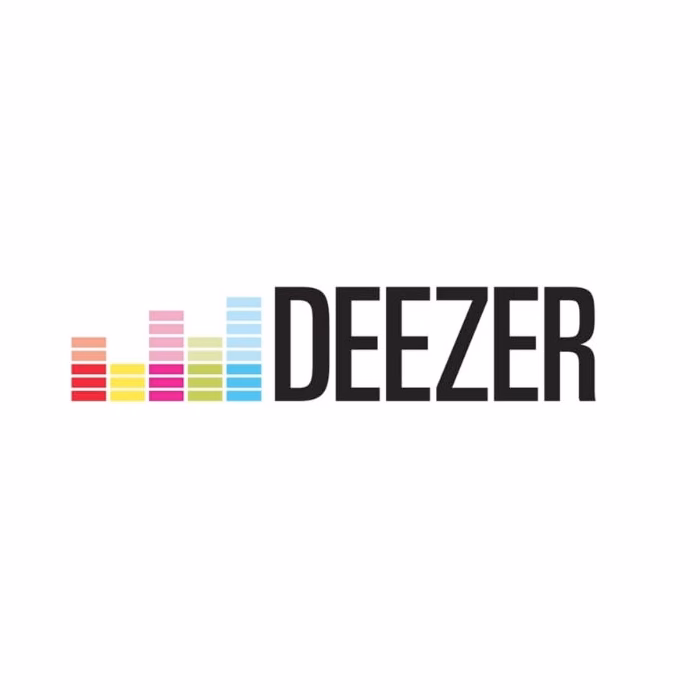 Logotype Deezer et son égaliseur multicolore, spot radio enregistré par Sonacom