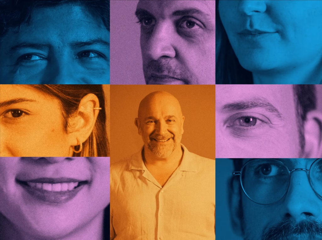 Équipe créative de Sonacom : réalisateurs, scénaristes, monteurs et graphistes