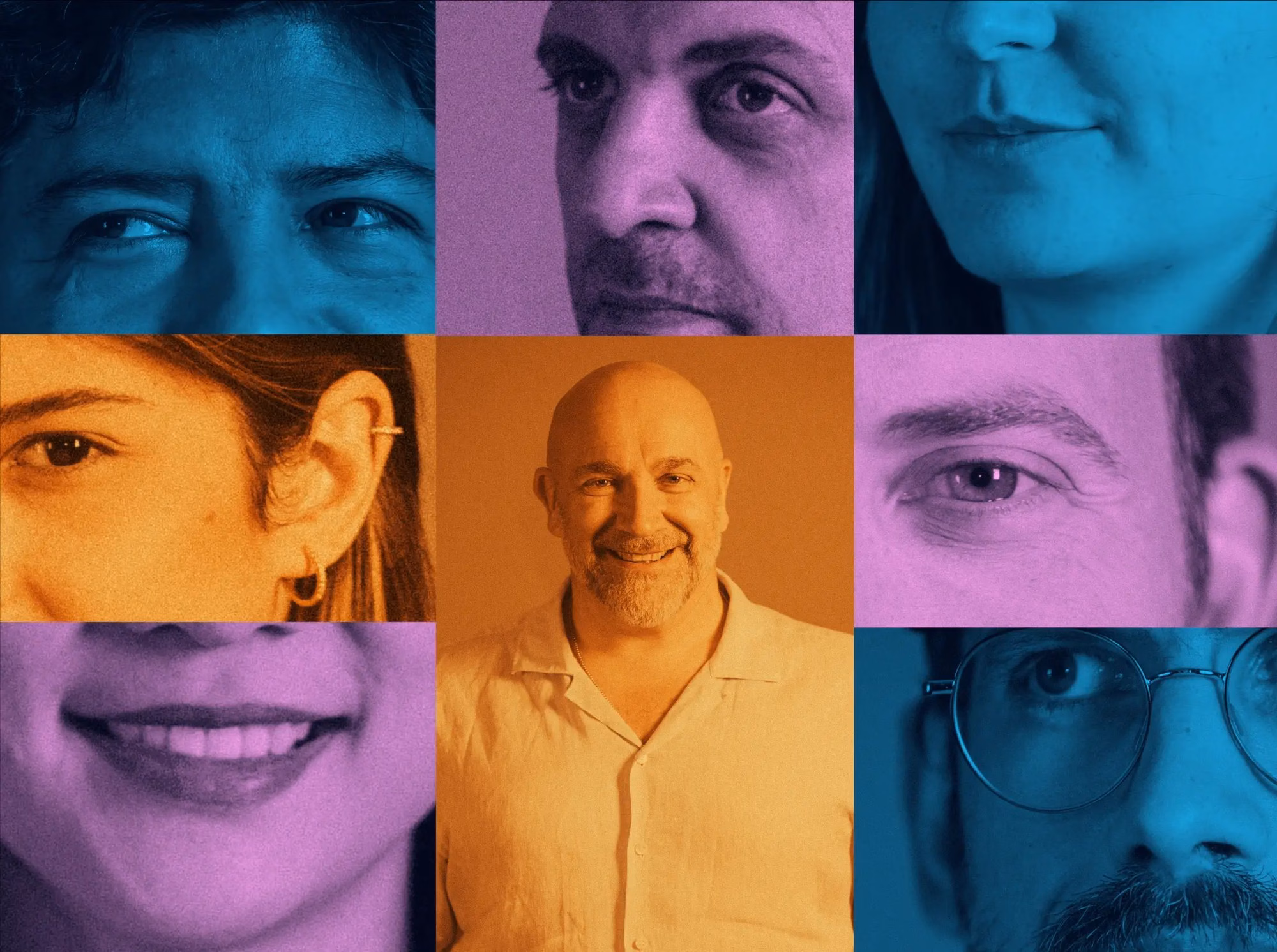 Équipe créative de Sonacom : réalisateurs, scénaristes, monteurs et graphistes