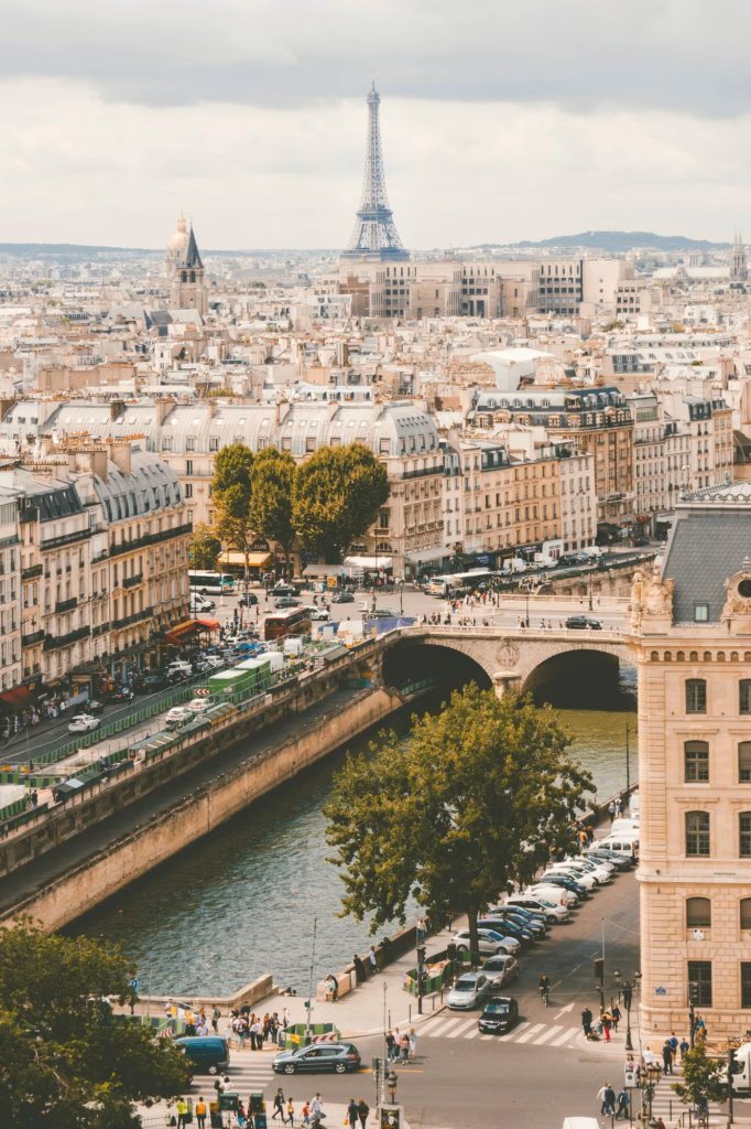Vue de la ville de Paris